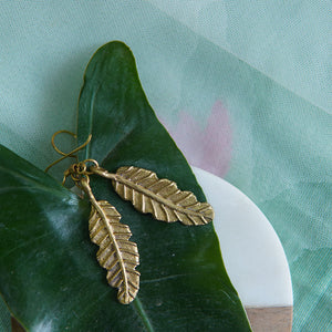 Leaf earring