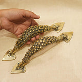 Iron- Brass Door Handle